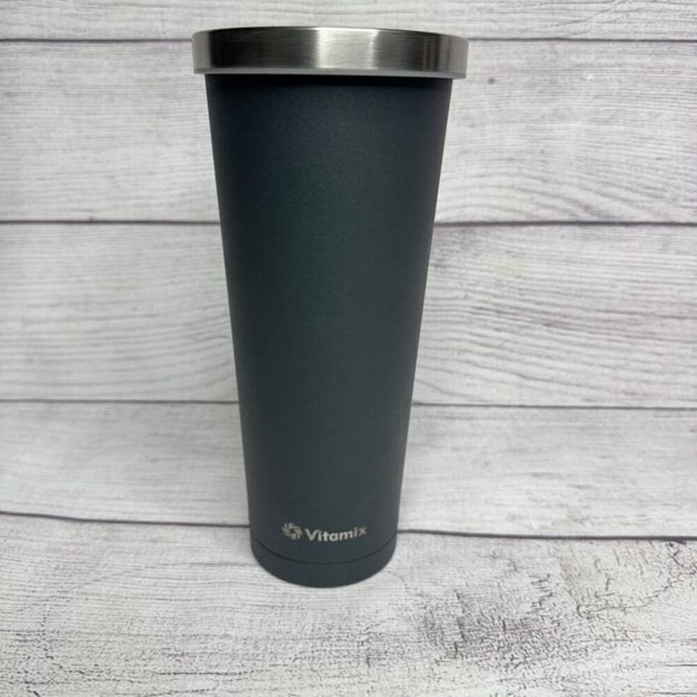 Vitamix Stainless Steel Insulated Travel Tumbler Cup‎ Thermos Dark Green 20oz